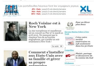 La newsletter French District New York du Mardi 21 Avril 2015 - Networking et Bonnes Adresses a NY