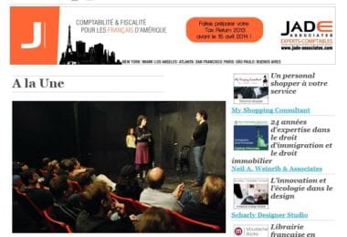 La newsletter French District New York du Mardi 21 Janvier 2014 - Les pros de l’impro