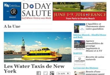 La newsletter French District New York du Mardi 22 Avril 2014 - Aujourd'hui