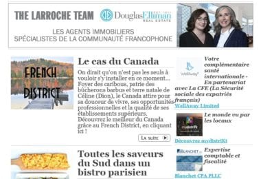 La newsletter French District New York du Mardi 22 Novembre 2016 - Le cas du Canada