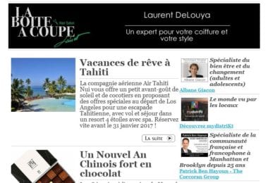 La newsletter French District New York du Mardi 24 Janvier 2017 - Il est sur scène à NY