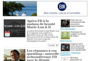 La newsletter French District New York du Mardi 24 Novembre 2015 - Webconference et Apero FD