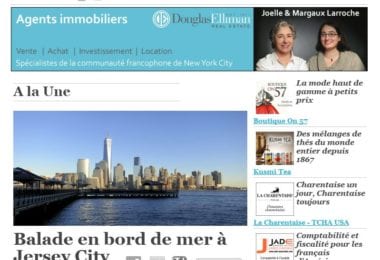 La newsletter French District New York du Mardi 27 Mai 2014 - Balade en front de mer a Jersey City
