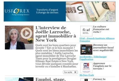 La newsletter French District New York du Mardi 27 Octobre 2015 - Les conseils pour un achat immobilier a NYC