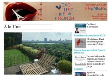 La newsletter French District New York du Mardi 28 Janvier 2014 - Il fait bon vivre a New York City