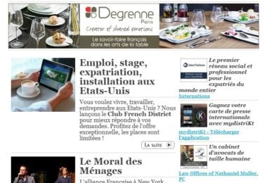 La newsletter French District New York du Mardi 3 Novembre 2015 - Theatre