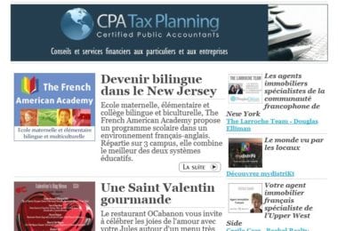 La newsletter French District New York du Mardi 31 Janvier 2017 - 2 langues