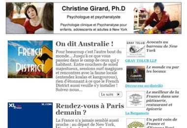 La newsletter French District New York du Mardi 31 Mai 2016 - Le French District au pays des kangourous