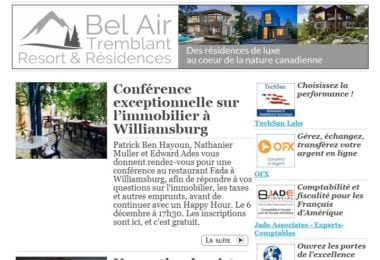 La newsletter French District New York du Mardi 5 Décembre 2017 - C'est à Williamsburg que ça se passe
