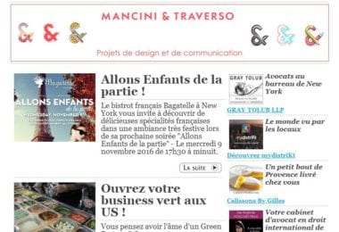 La newsletter French District New York du Mardi 8 Novembre 2016 - La fete a Bagatelle