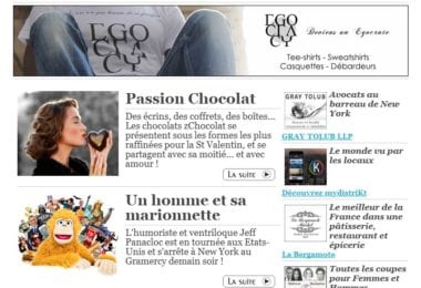 La newsletter French District New York du Mardi 9 Février 2016 - Tais-toi Jean-Marc !