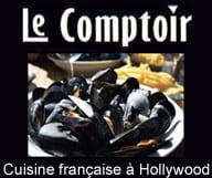 Le Comptoir est un restaurant à Brooklyn qui propose une cuisine savoureuse de produits locaux et des événements, des barbecues dans son jardin intérieur