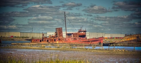 Le Staten Island Graveyard, le cimetière des géants des mers à Rossville