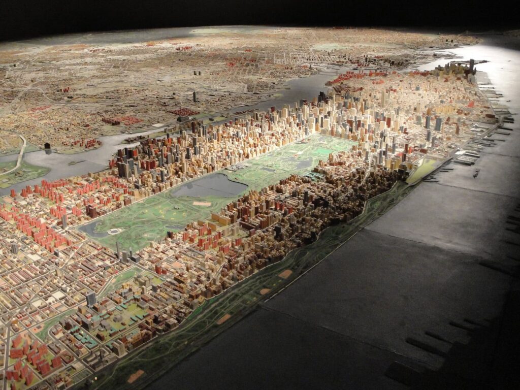 Maquette "Panorama of New York City" au Queens Museum