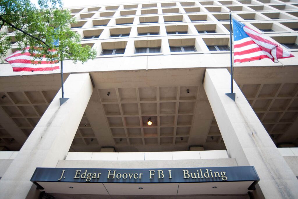 L'immeuble J. Edgar Hoover du FBI à Washington D.C.