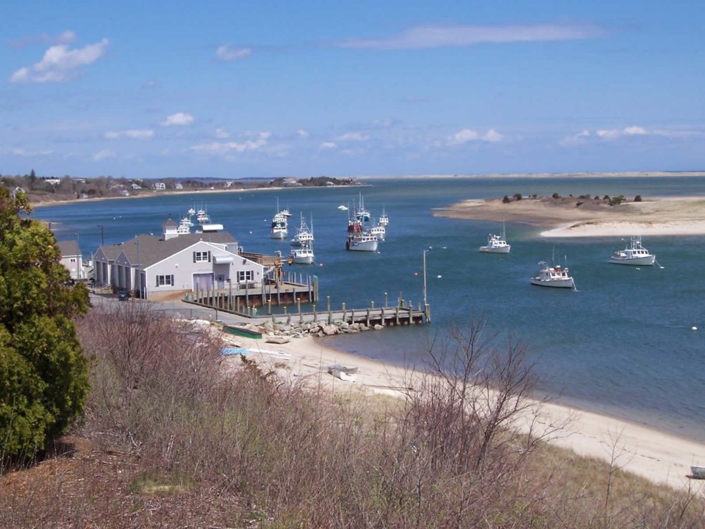 Chatham Harbor, Martha's Vineyard, Massachusetts.