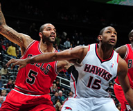 Les Hawks d'Atlanta affrontent les Bulls de Chicago à domicile