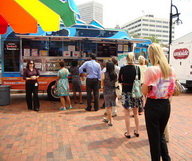 Les Food Trucks de Underground Atlanta