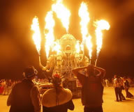 Le Festival de Burning Man dans le Nevada