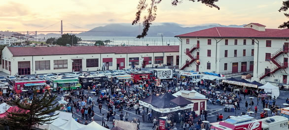 Les Foodtrucks de « Off the Grid »