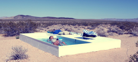 Social Pool, la piscine secrète du désert de Mojave