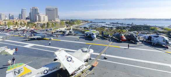 L’USS Midway Museum à San Diego