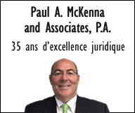 Accidents corporels, erreurs médicales, droit immobilier… assistez à la webconférence de Paul McKenna, avocat au barreau de Floride