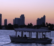 Une croisière à Miami Beach au coucher du soleil