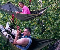 Le Tree camping, un dodo entre les arbres et les étoiles dans la forêt géorgienne