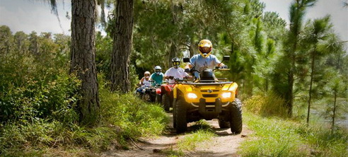 Faire du quad en Floride