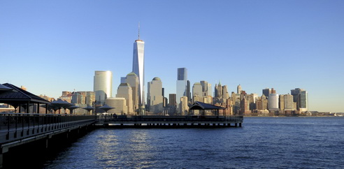 Balade en front de mer à Jersey City