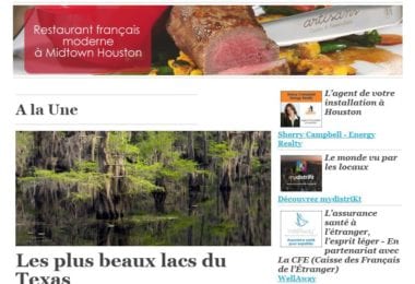 La newsletter French District Texas du Mercredi 14 Septembre 2016 - De l'eau pour vos soifs d'aventures