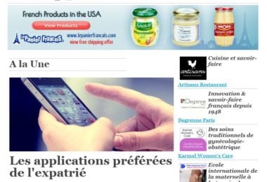 La newsletter French District Texas du Mercredi 17 Décembre 2014 - Les applications preferees de l'expatrie