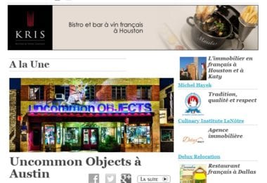 La newsletter French District Texas du Mercredi 18 Juin 2014 - Le royaume du pas banal a SoCo