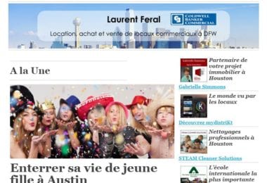 La newsletter French District Texas du Mercredi 2 Mars 2016 - Enterrer sa vie de jeune fille a Austin