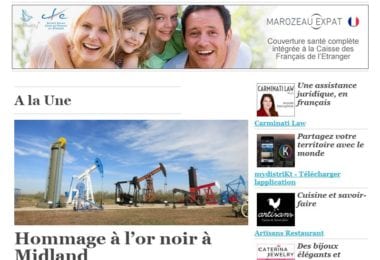 La newsletter French District Texas du Mercredi 2 Septembre 2015 - Le Petroleum Museum