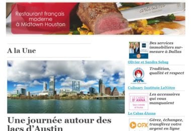 La newsletter French District Texas du Mercredi 7 Juin 2017 - Se divertir les pieds dans l’eau