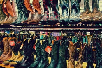 Trouver botte à son pied au Texas