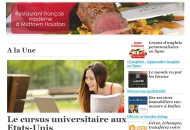 La newsletter French District Washington D.C. du Mercredi 1 Mars 2017 - Freshman