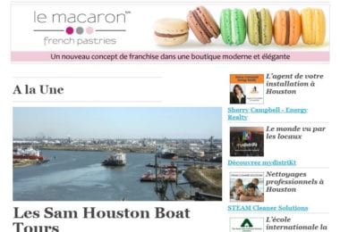 La newsletter French District Washington D.C. du Mercredi 11 Mai 2016 - Et au milieu passent 8000 bateaux...