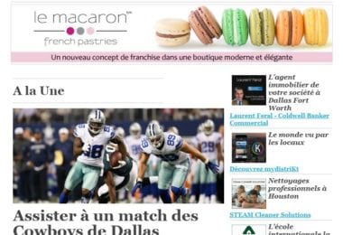 La newsletter French District Washington D.C. du Mercredi 16 Mars 2016 - Assister a un match des Cowboys Dallas