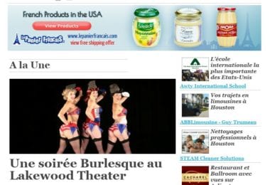 La newsletter French District Washington D.C. du Mercredi 18 Février 2015 - Soiree Burlesque au Lakewood Theater