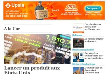 La newsletter French District Washington D.C. du Mercredi 24 Mai 2017 - J'ai lancé mon produit aux Etats-Unis