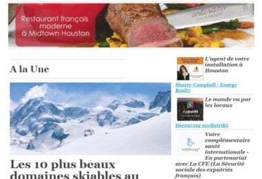 La newsletter French District Washington D.C. du Mercredi 26 Octobre 2016 - Sur les toits du monde