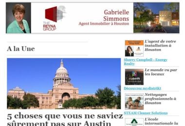 La newsletter French District Washington D.C. du Mercredi 27 Avril 2016 - Revelations sur la capitale du Texas