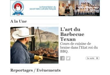 La newsletter French District Washington D.C. du Mercredi 30 Octobre 2013 - L’art du Barbecue Texan