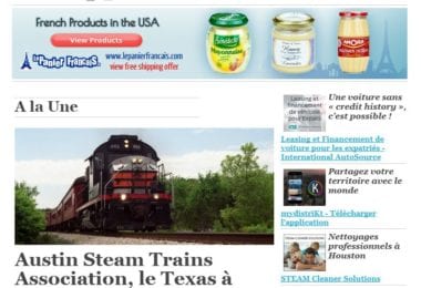 La newsletter French District Washington D.C. du Mercredi 8 Juillet 2015 - Le Texas a toute vapeur