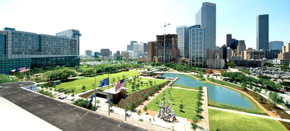 Discovery Green à Houston