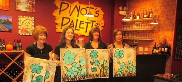 Pinot’s Palette, quand la créativité se sirote