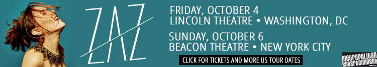 ZAZ en concert à New York et Washington-DC